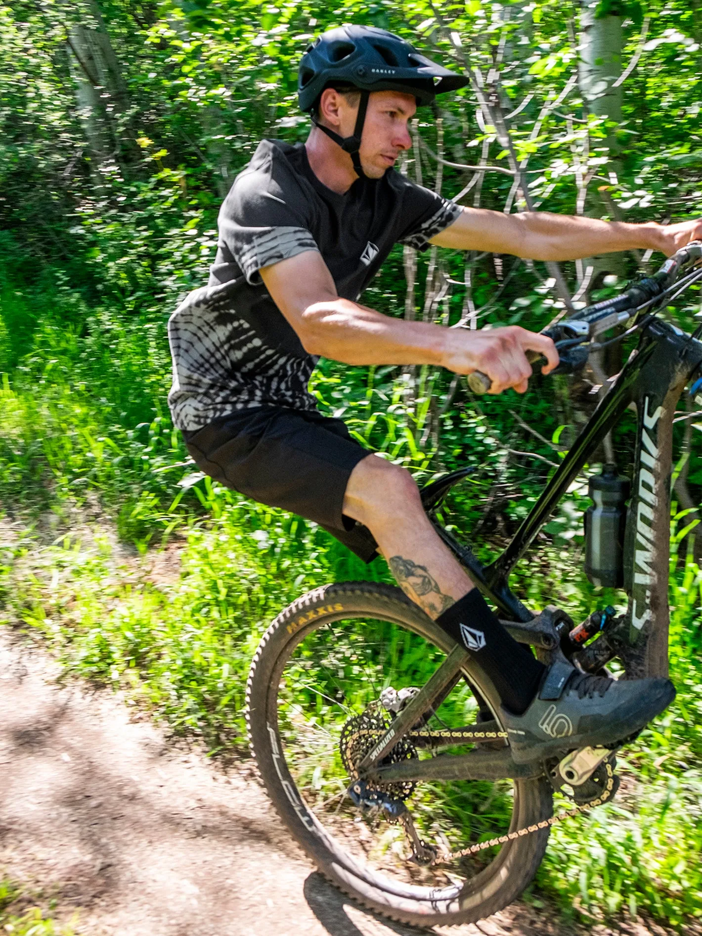 Iconic Stone Dye Short Sleeve Tee - Stealth sold by Volcom product image thumbnail 2