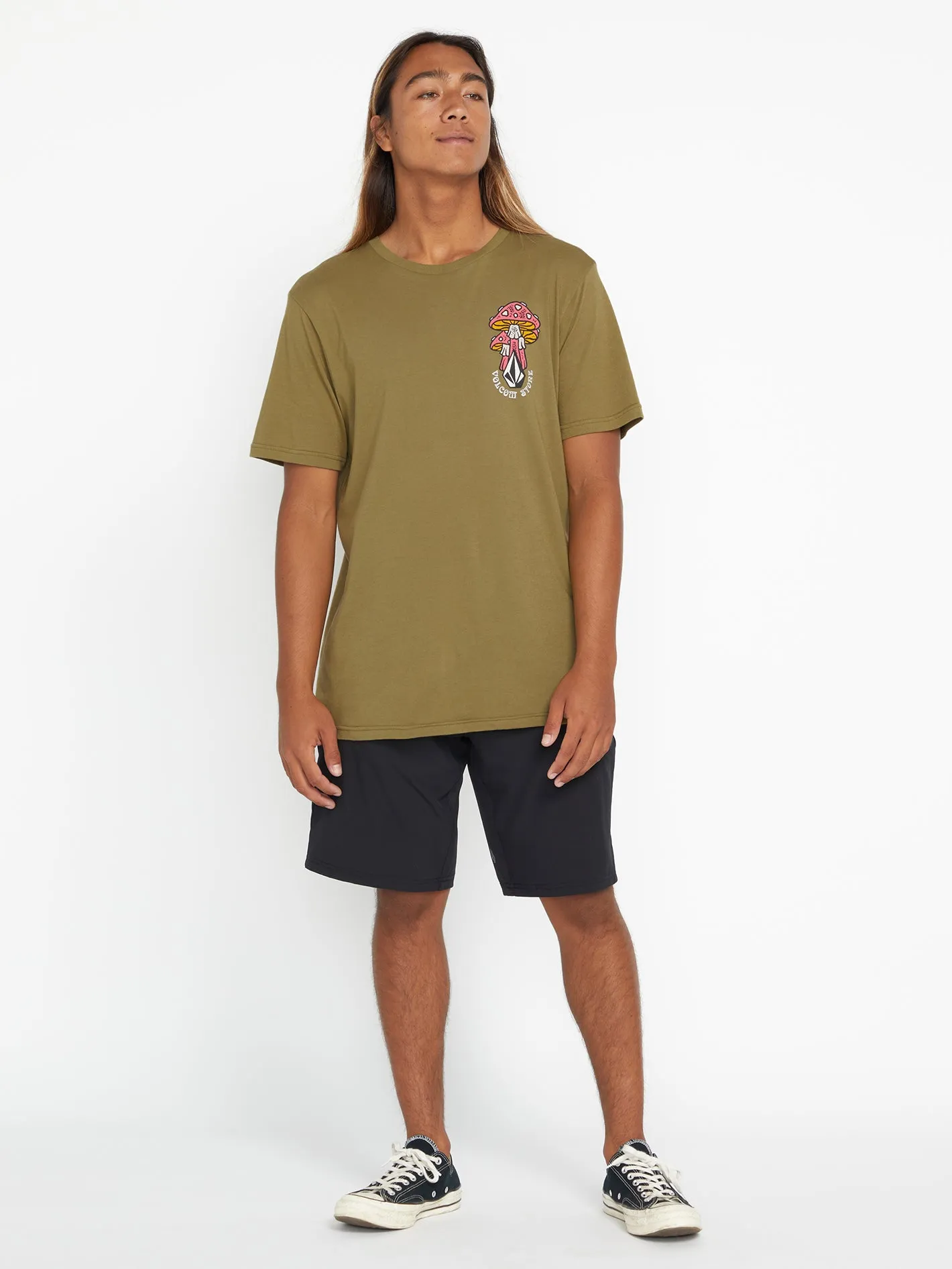 Farm to Yarn Psychike Short Sleeve Tee - Old Mill sold by Volcom product image thumbnail 2
