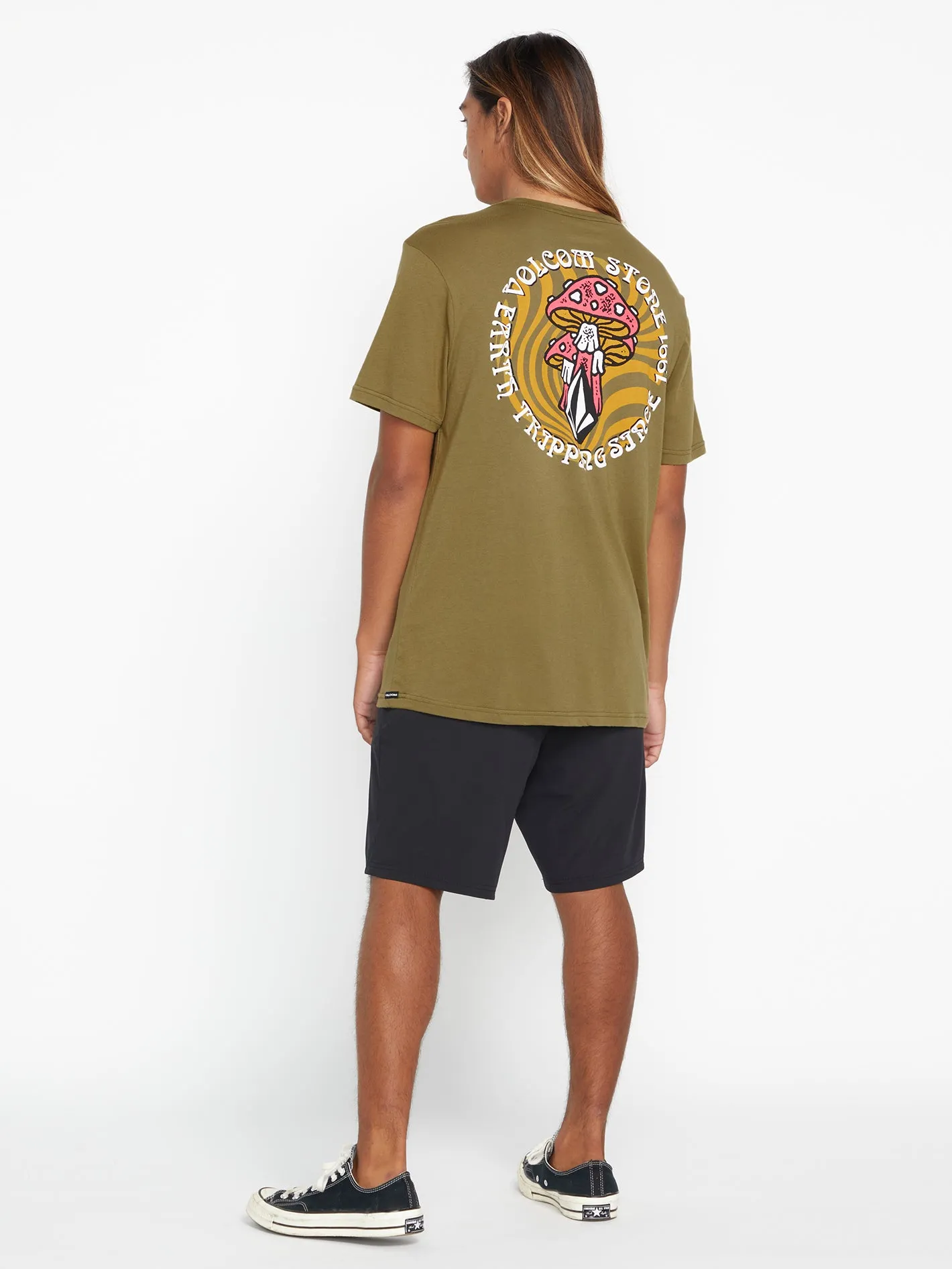 Farm to Yarn Psychike Short Sleeve Tee - Old Mill sold by Volcom product image thumbnail 3