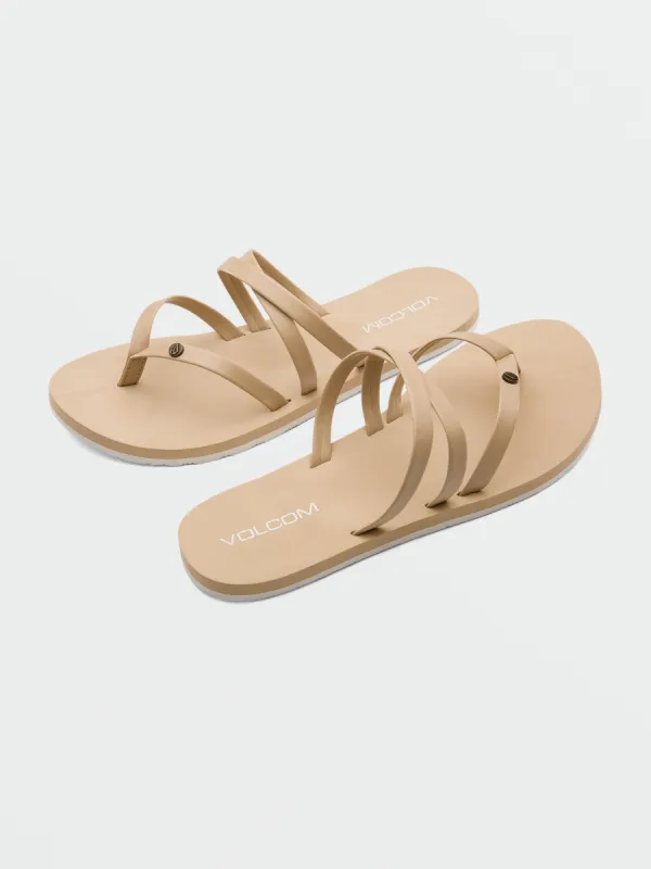 Easy Breezy II Sandals - Hazelnut sold by Volcom