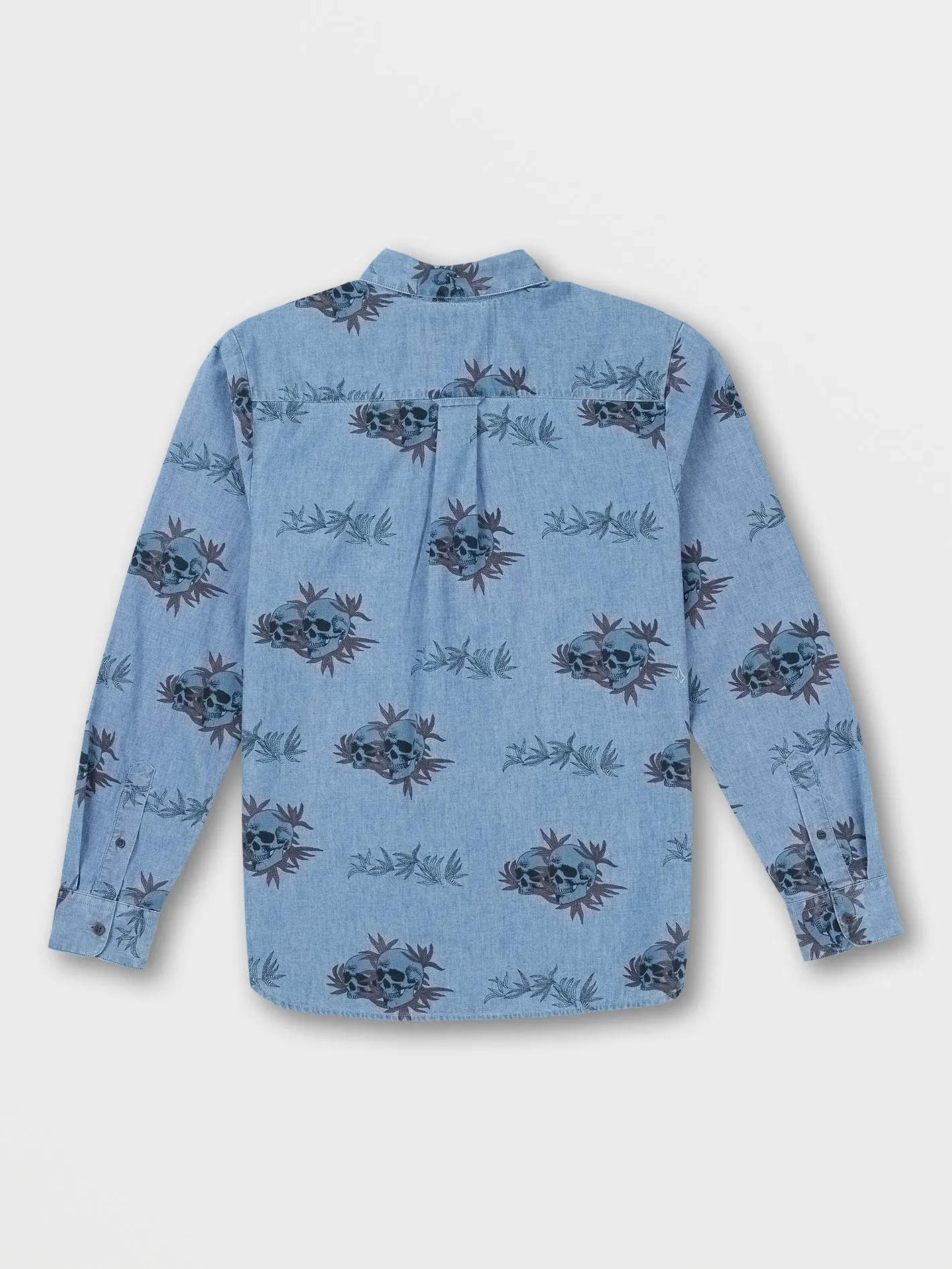 Rise And Stone Long Sleeve Shirt - Chambray sold by Volcom product image thumbnail 4