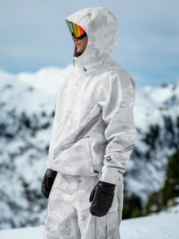 Mens 2836 Insulated Jacket - White Camo sold by Volcom
