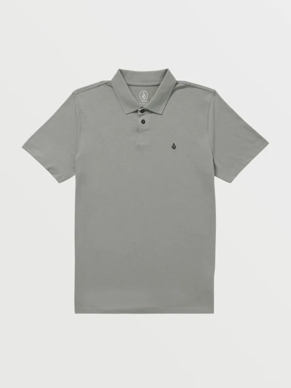 Middler Polo Short Sleeve Shirt - Grey sold by Volcom