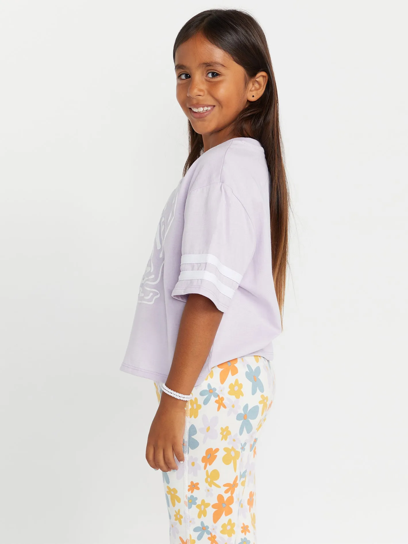 Girls Truly Stoked Tee - Light Purple sold by Volcom product image thumbnail 3