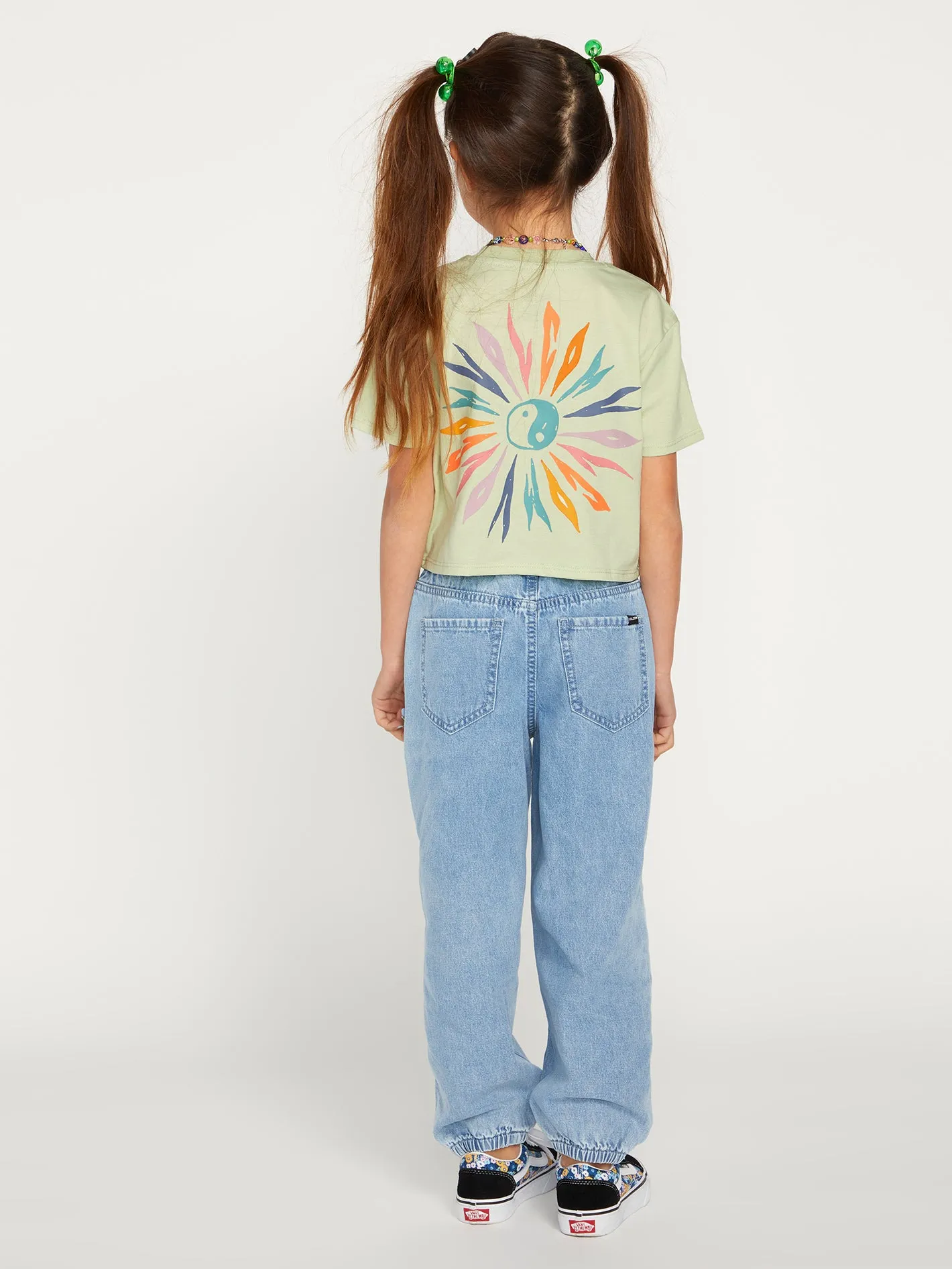 Girls Pocket Dial Tee - Sage sold by Volcom product image thumbnail 3