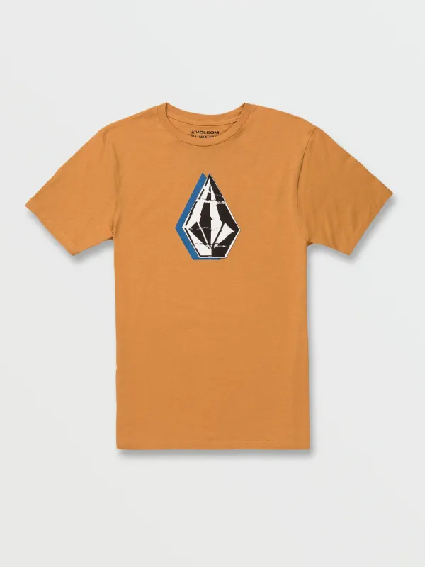 Big Boys Slightly Removed Short Sleeve Tee - Inca Gold made by Volcom
