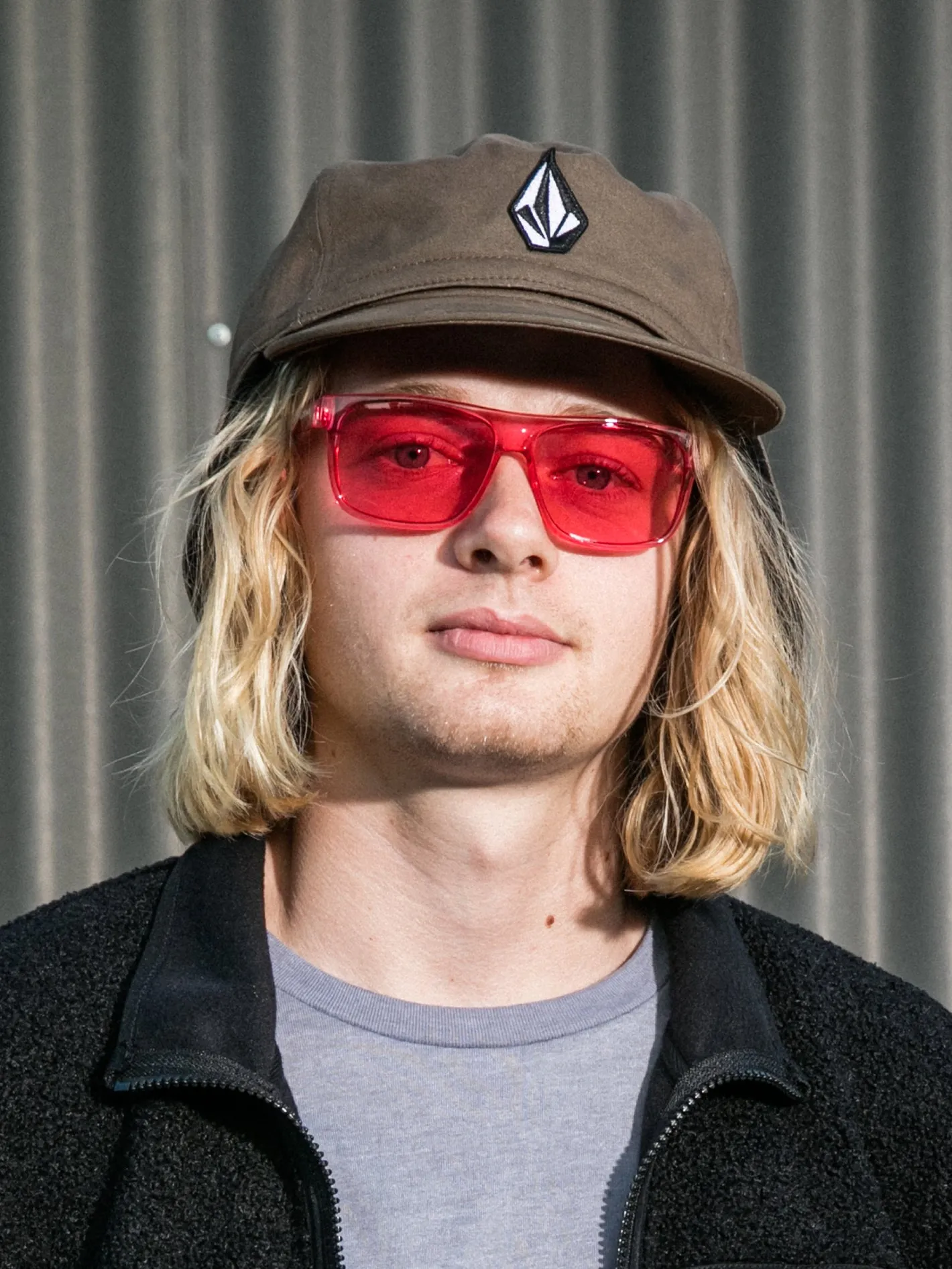 Stoney Sunglasses - Crystal Pink/Pink sold by Volcom product image thumbnail 3