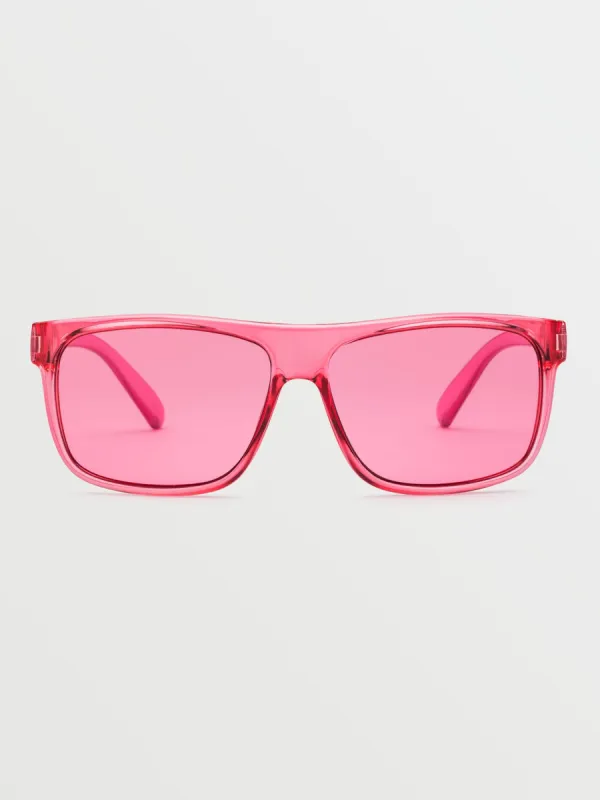 Stoney Sunglasses - Crystal Pink/Pink sold by Volcom
