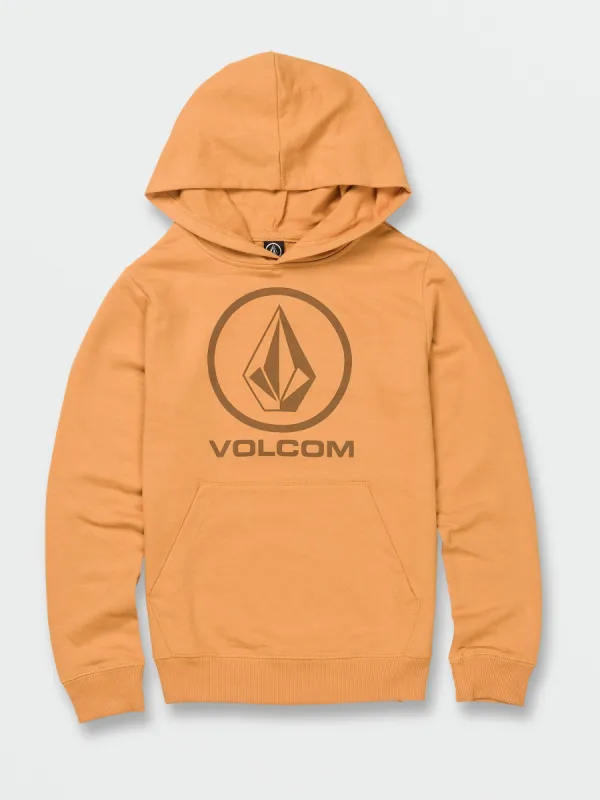 Big Boys Brass Tacks 1.5 Pullover Fleece Hoodie - Vintage Gold sold by Volcom