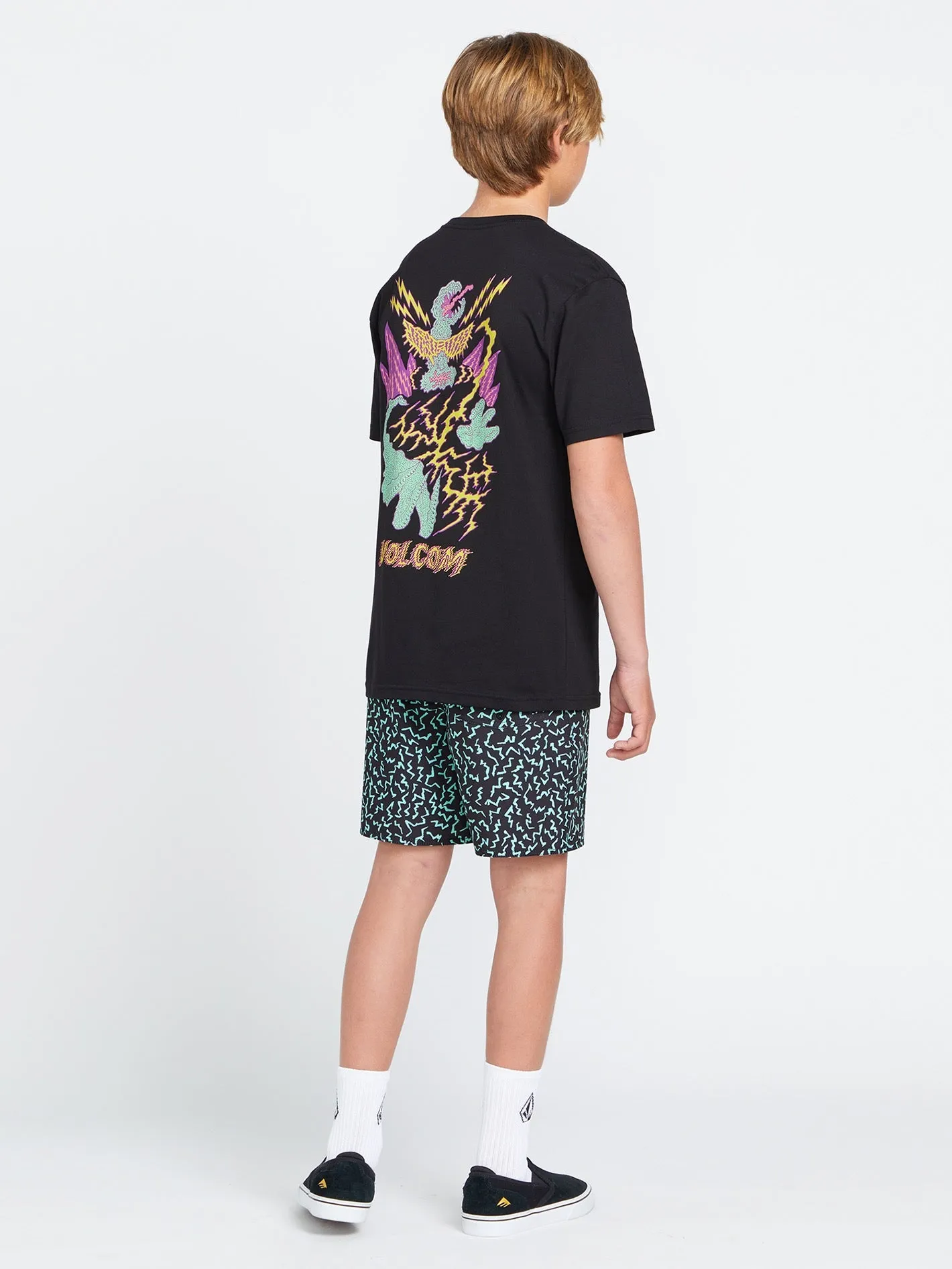 Big Boys Asphalt Beach Trunks - Black sold by Volcom product image thumbnail 2