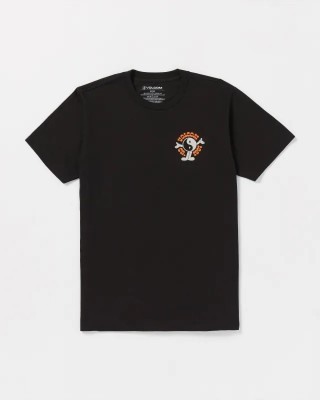 Happy Days Short Sleeve Tee - Black sold by Volcom