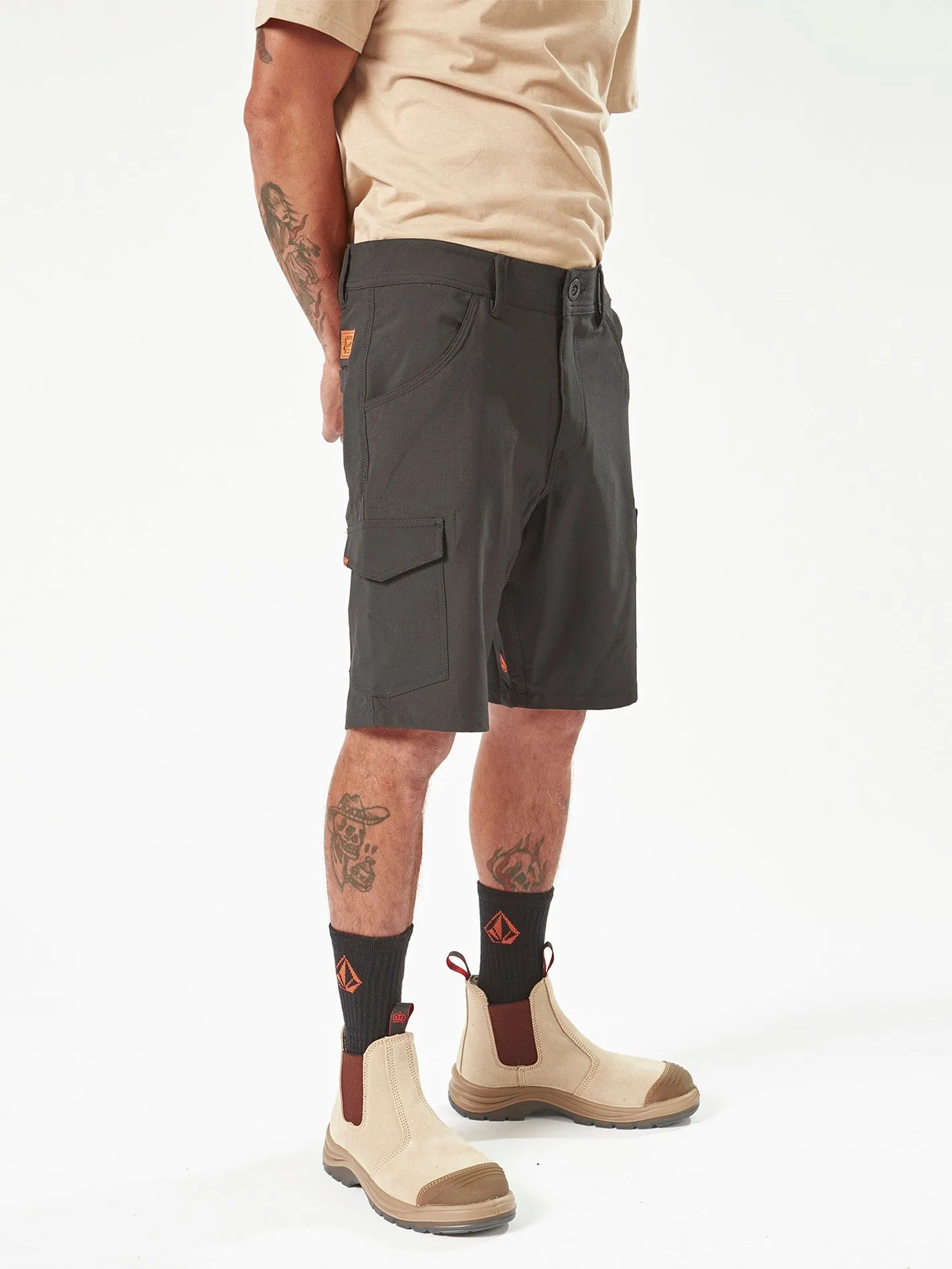 Volcom Workwear Slab Hybrid Shorts - Black sold by Volcom product image thumbnail 5