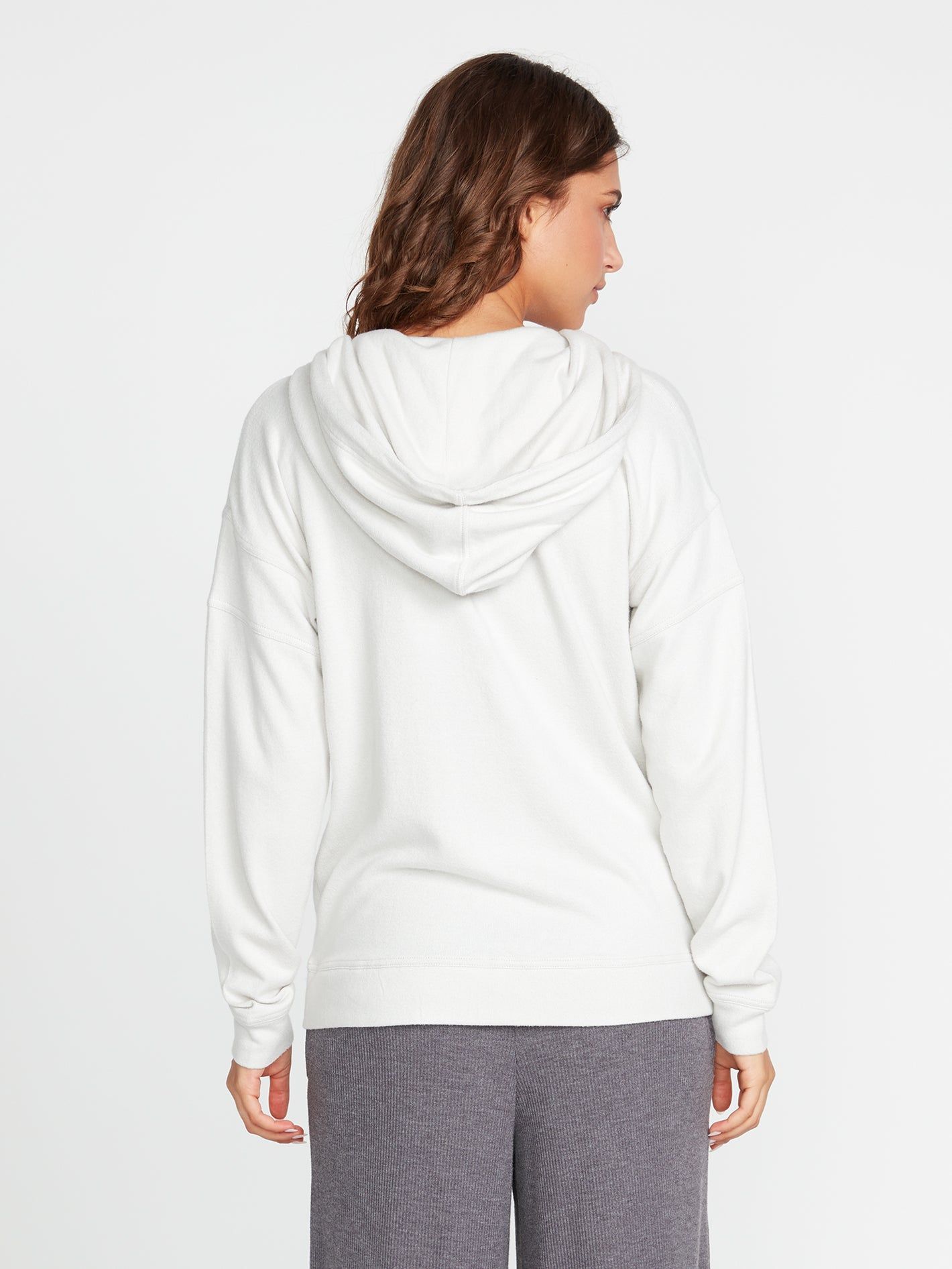 Lived In Lounge Zip Fleece - Light Grey sold by Volcom product image thumbnail 3