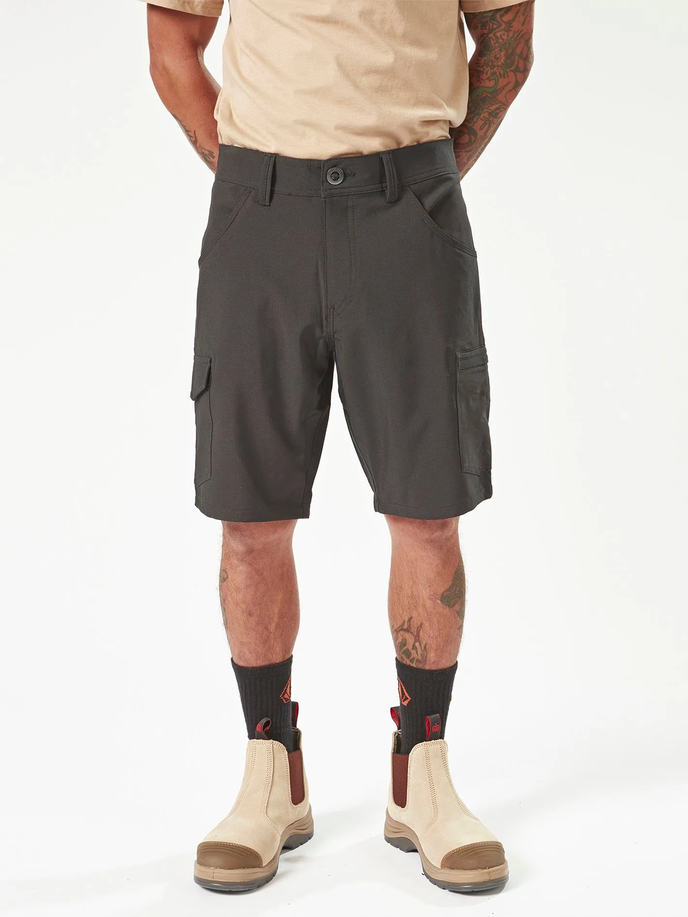 Volcom Workwear Slab Hybrid Shorts - Black sold by Volcom product image thumbnail 3