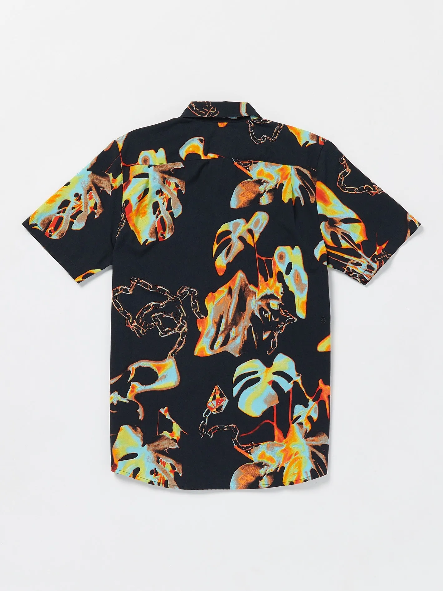 Paradise Bound Woven Short Sleeve Shirt - Black sold by Volcom product image thumbnail 2