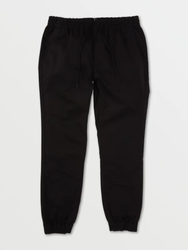 Frickin Carver Stretch Jogger - Black sold by Volcom