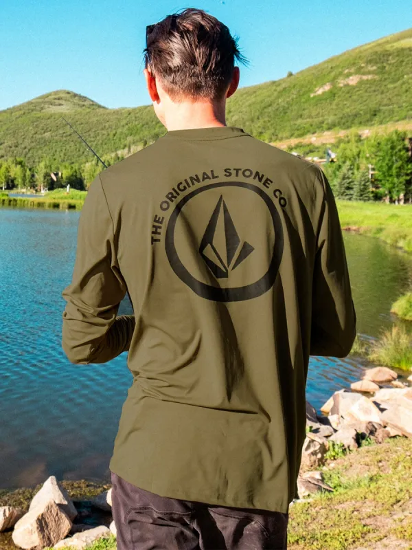 Taunt Long Sleeve Shirt - Military sold by Volcom