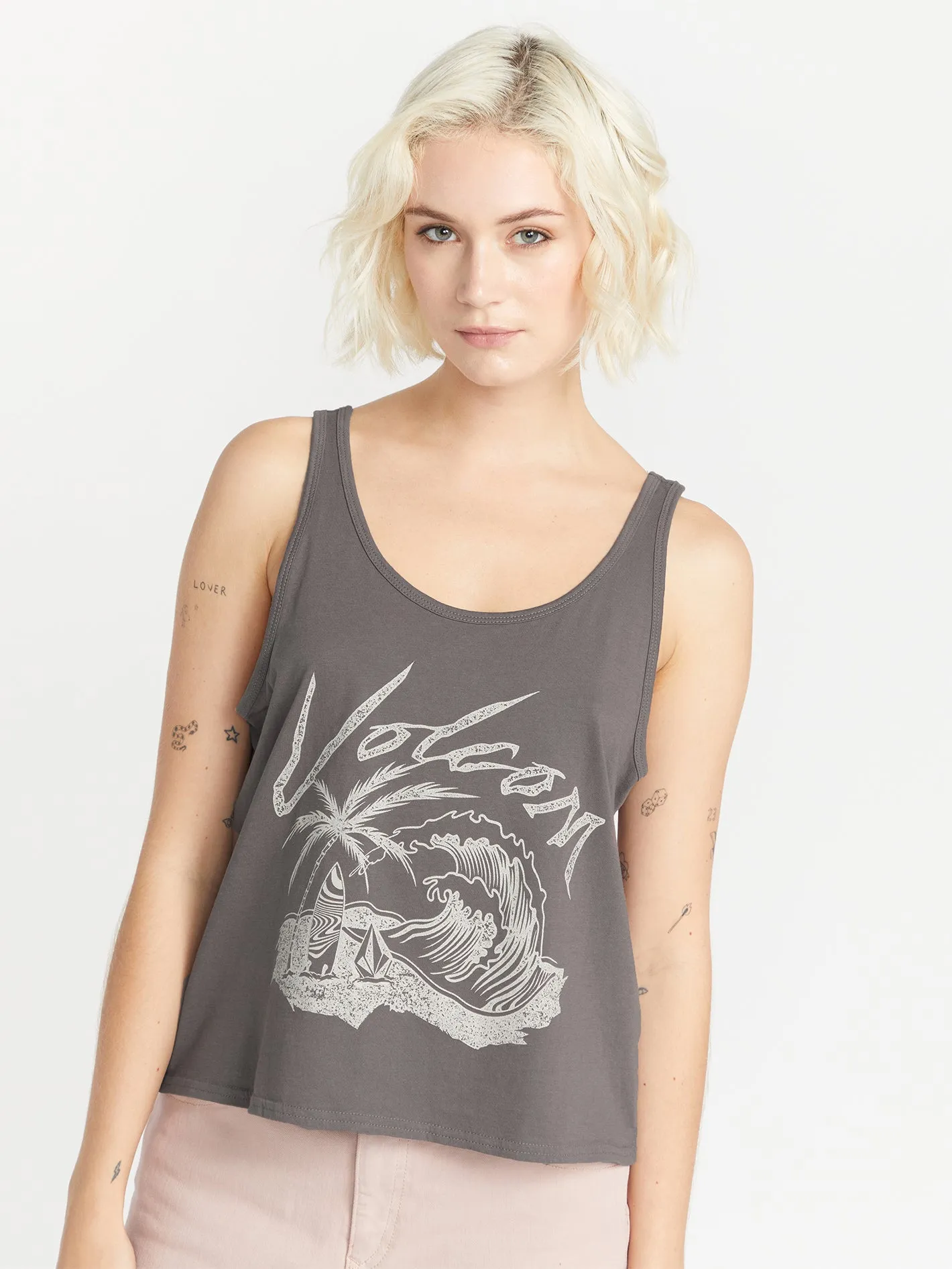 To The Bank Tank - Slate Grey sold by Volcom product image thumbnail 3