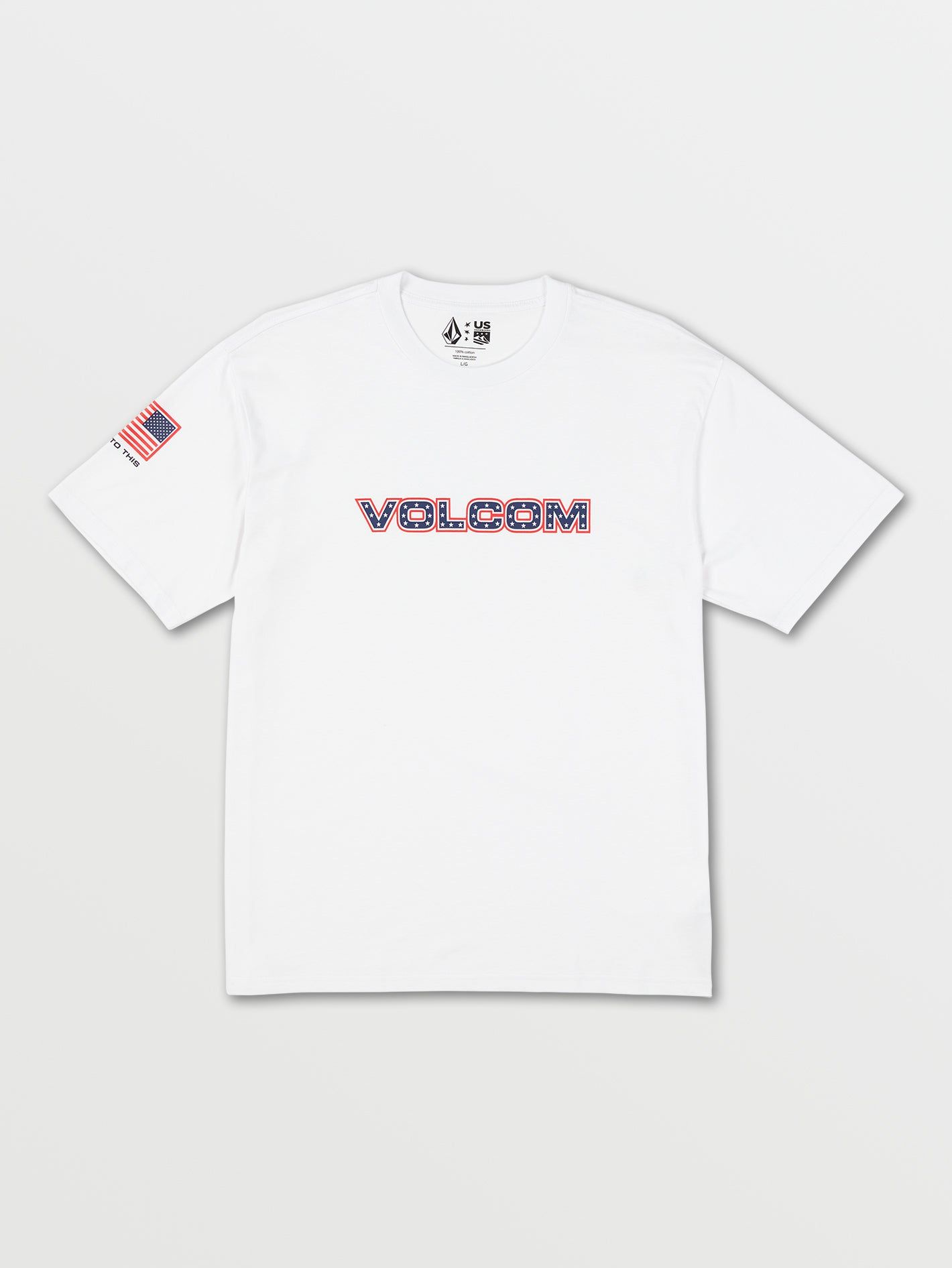 USST Wordmark Short Sleeve - White (2022) sold by Volcom