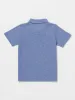 Little Boys Wowzer Polo Short Sleeve Shirt - Denim sold by Volcom