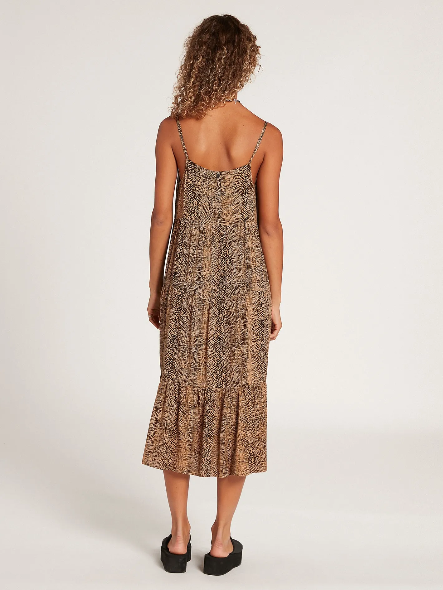 Snakedown Midi Dress - Animal Print sold by Volcom product image thumbnail 5