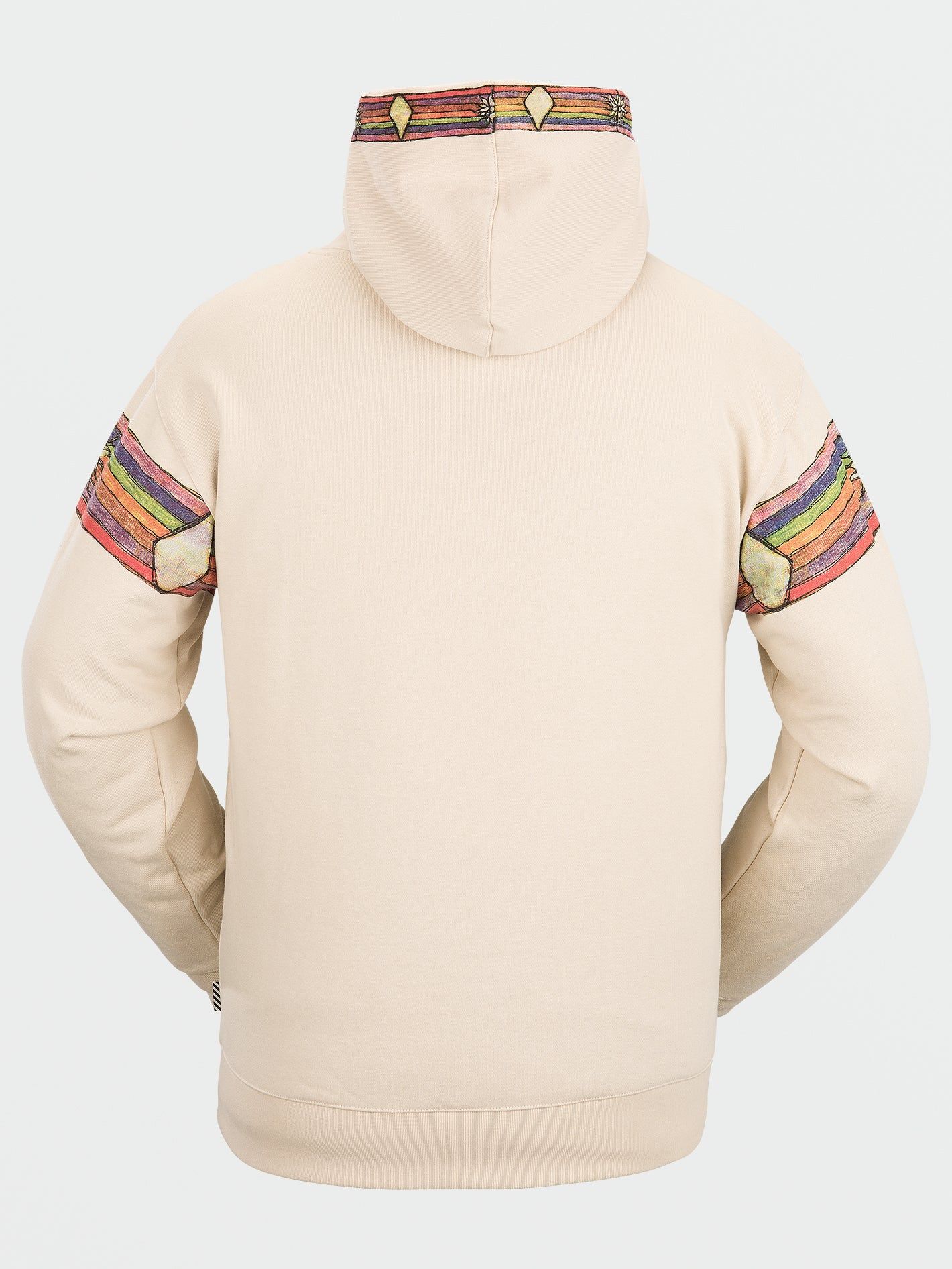 Mens D.I. Fleece Pullover - Off White (2022) sold by Volcom product image thumbnail 3