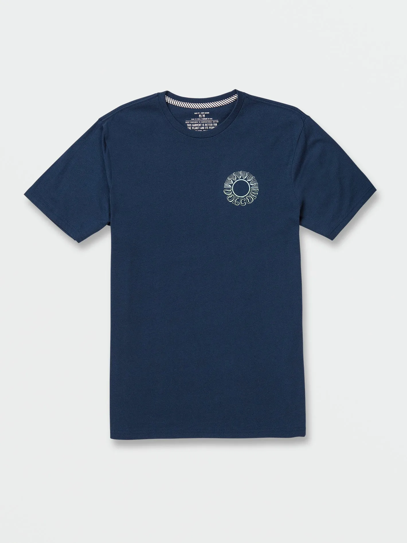 Glassoff Short Sleeve Tee - Baja Indigo sold by Volcom