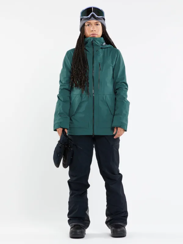 Womens Vs 3L Stretch Gore Jacket - Balsam sold by Volcom