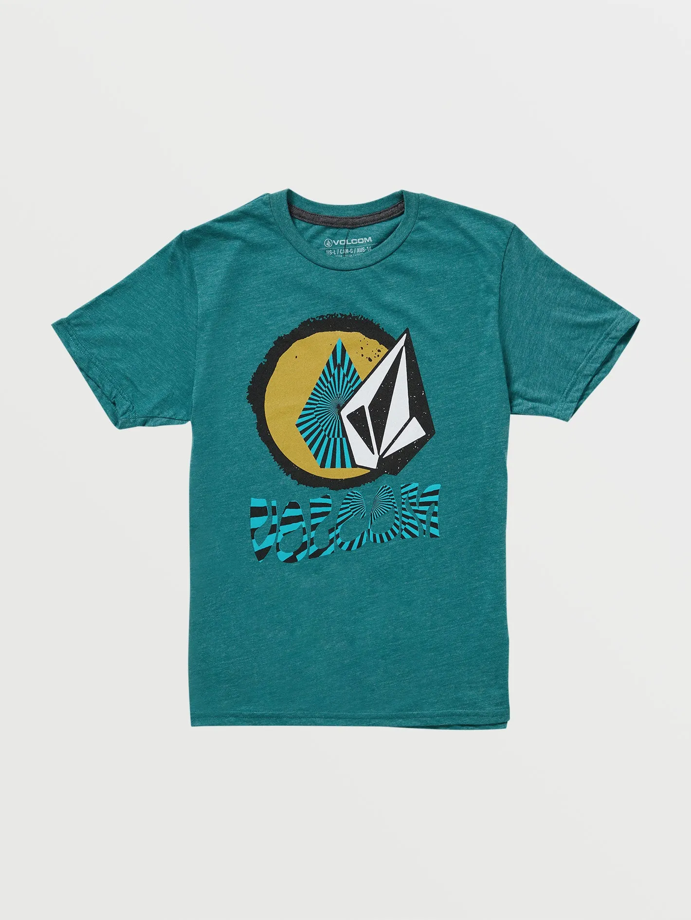Introspex Short Sleeve T-Shirt - Spruce Green sold by Volcom