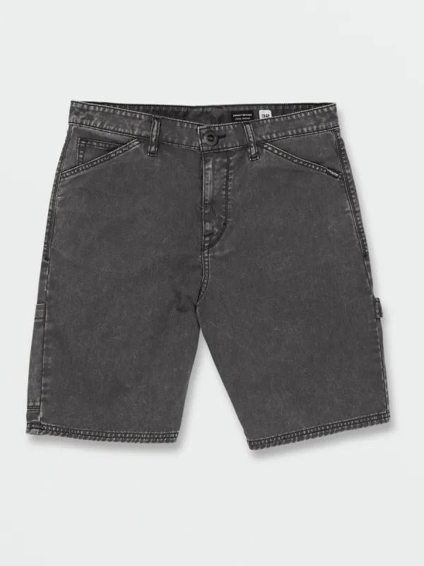 Kraftsman Denim Shorts - Black sold by Volcom