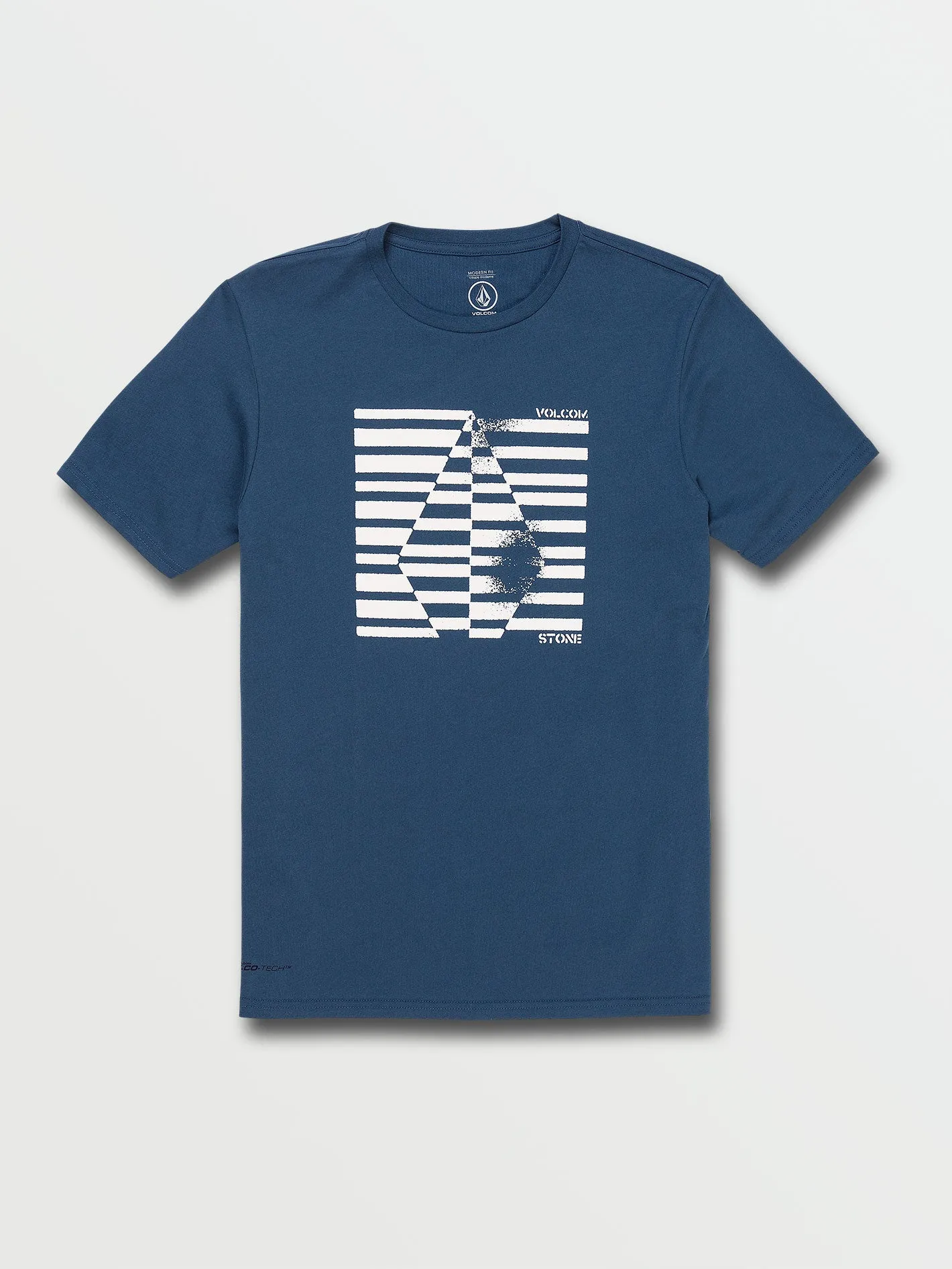 Fifty50 Stone Short Sleeve Tee - Smokey Blue sold by Volcom product image thumbnail 3