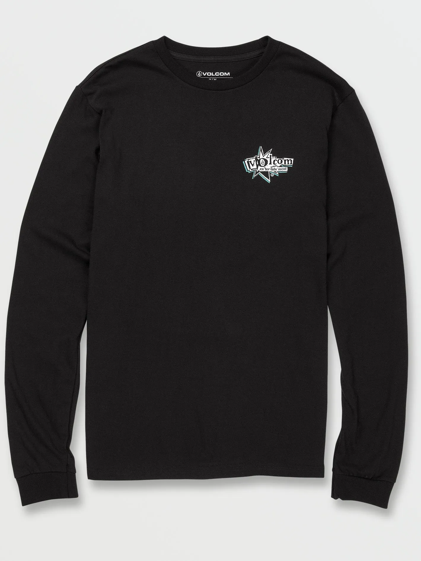 Volcom Entertainment Long Playing Long Sleeve Tee - Black sold by Volcom