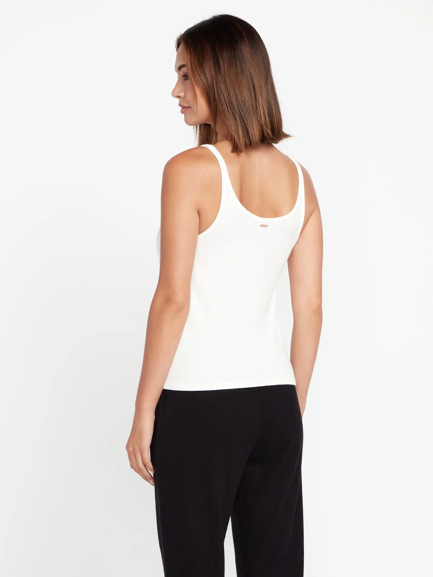 Lived in Lounge Rib Tank - Star White sold by Volcom product image thumbnail 3