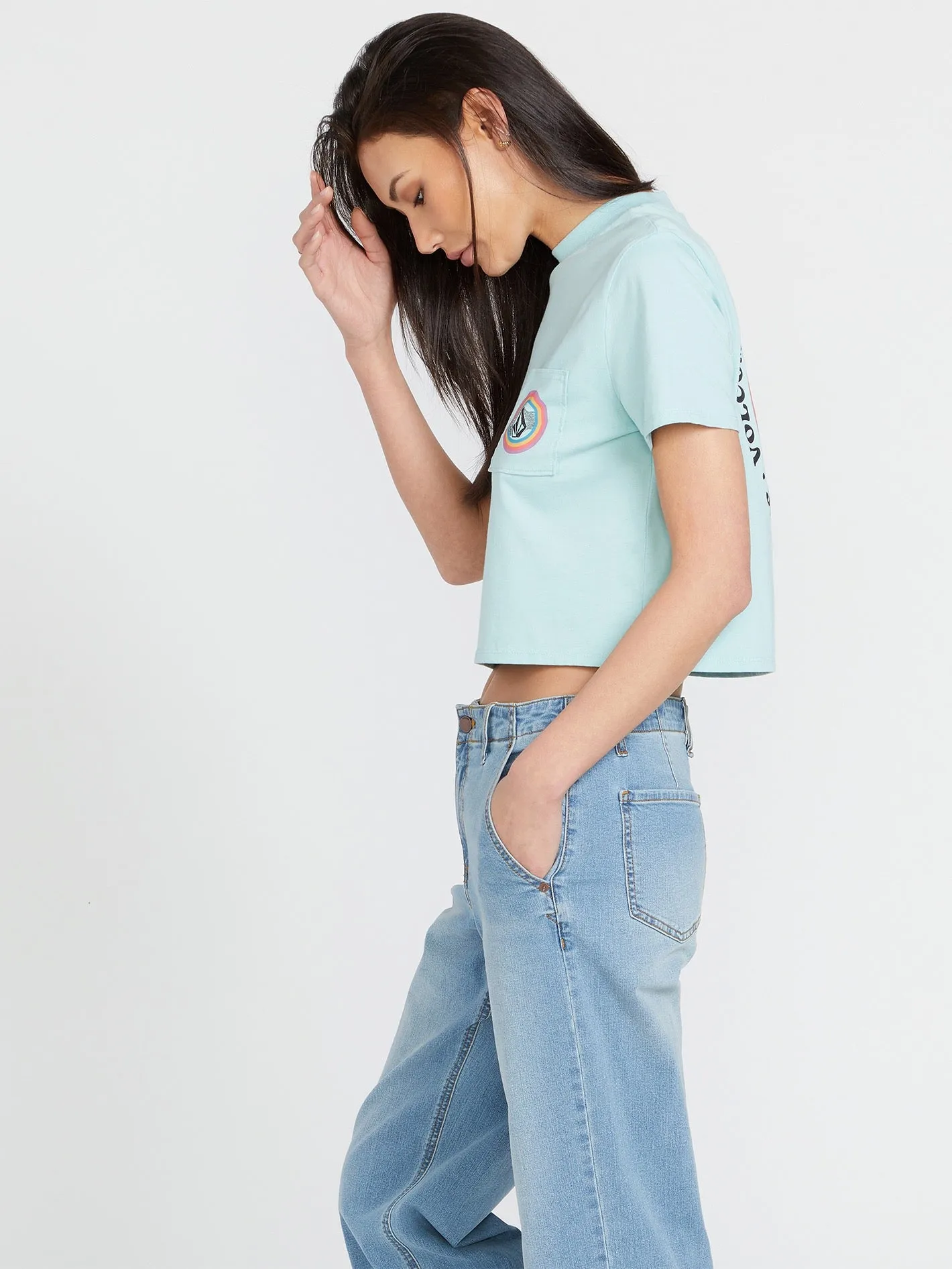Pocket Dial Tee - Glacier Blue sold by Volcom product image thumbnail 4