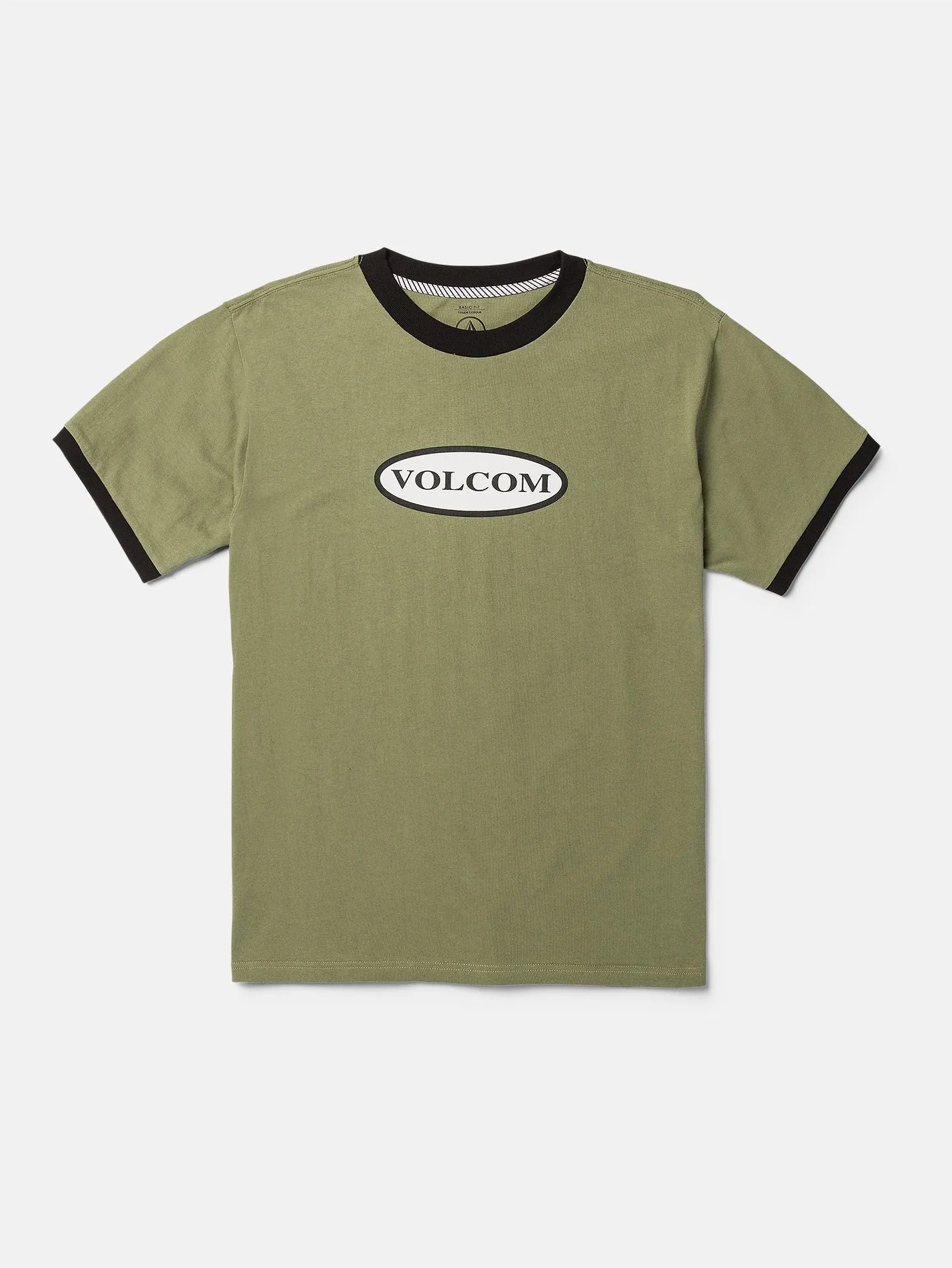 Ringer Time Short Sleeve Tee - Thyme Green sold by Volcom