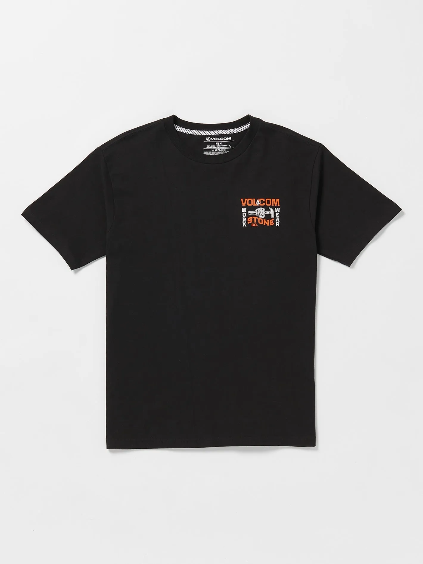 Volcom Workwear Nailed Short Sleeve Tee - Black sold by Volcom product image thumbnail 3