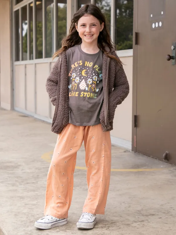 Girls Truly Stoked Boyfriend Tee - Slate Grey sold by Volcom