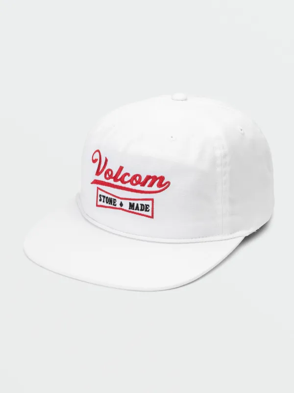 Stone Drafting Hat - White sold by Volcom