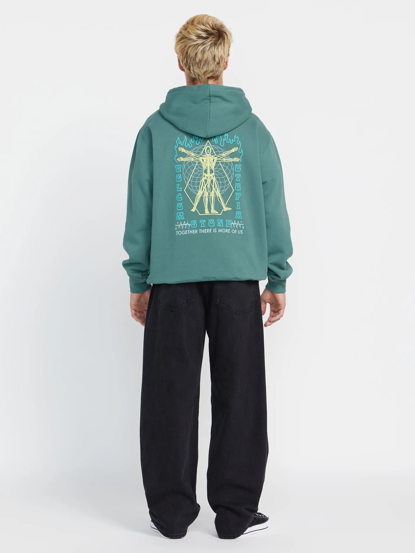 Utopic Hoodie - Service Blue sold by Volcom product image thumbnail 4