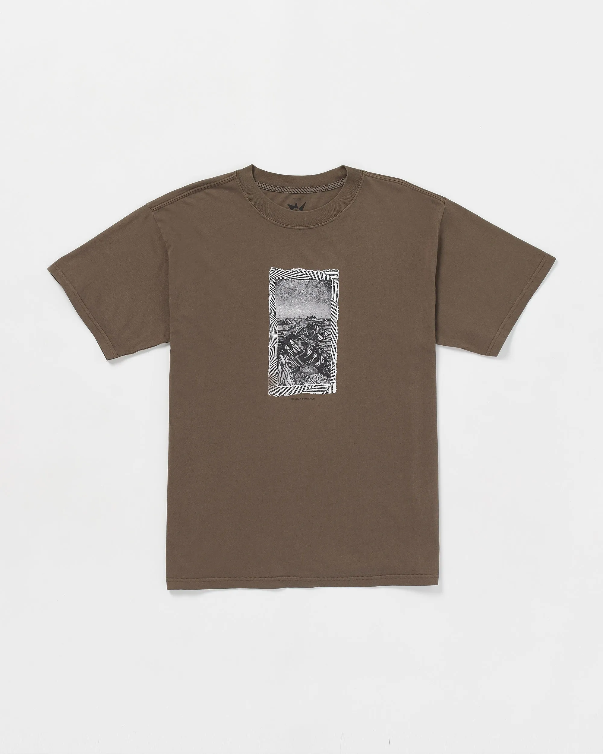 Volcom Japan by Bryan Iguchi Valley Short Sleeve Tee - Dark Earth sold by Volcom product image thumbnail 5