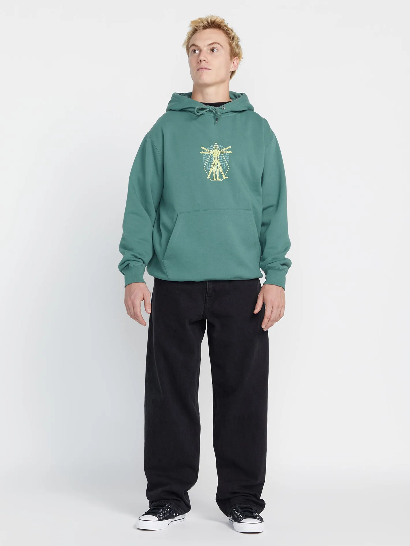 Utopic Hoodie - Service Blue sold by Volcom product image thumbnail 3