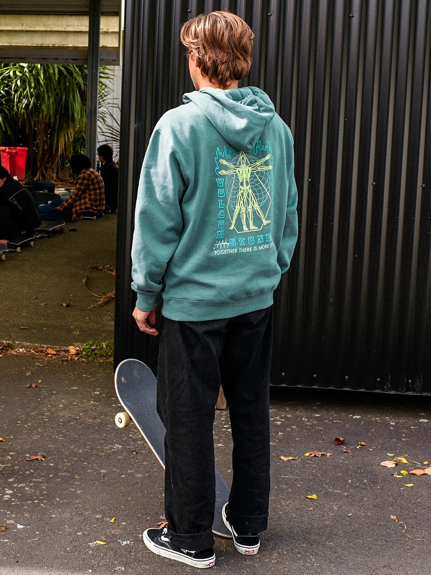 Utopic Hoodie - Service Blue sold by Volcom product image thumbnail 2