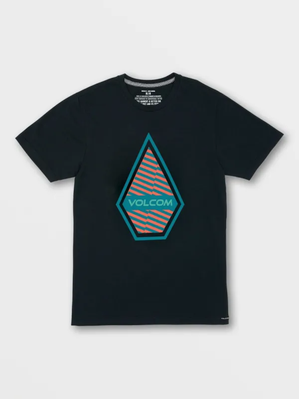 Big Boys Interference Short Sleeve Tee - Black sold by Volcom