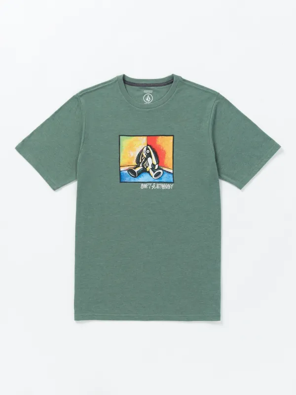 Soft And Stoney Short Sleeve Tee - Fir Green Heather sold by Volcom