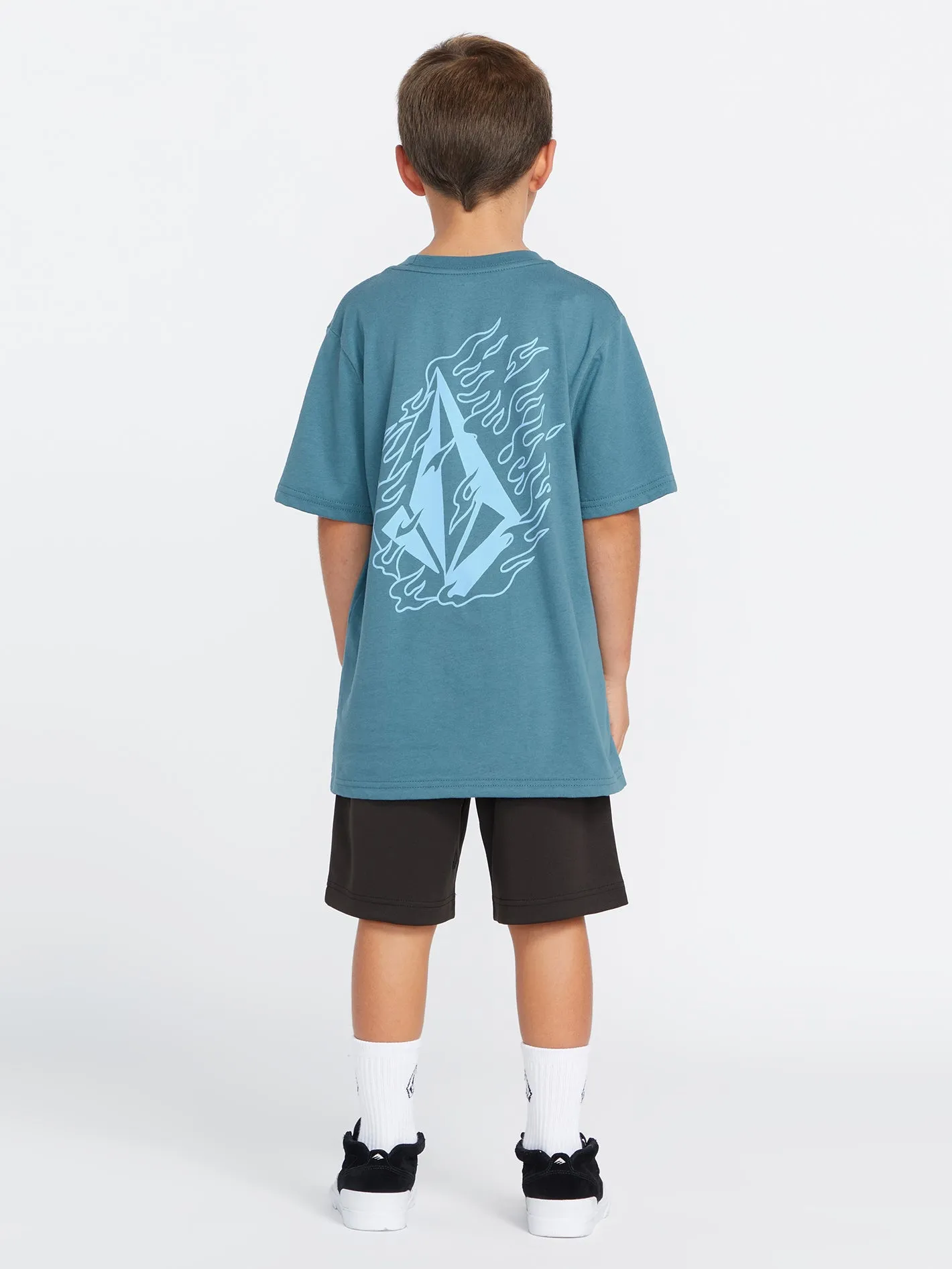 Little Boys Firefight Short Sleeve Tee - Indigo Ridge sold by Volcom product image thumbnail 2