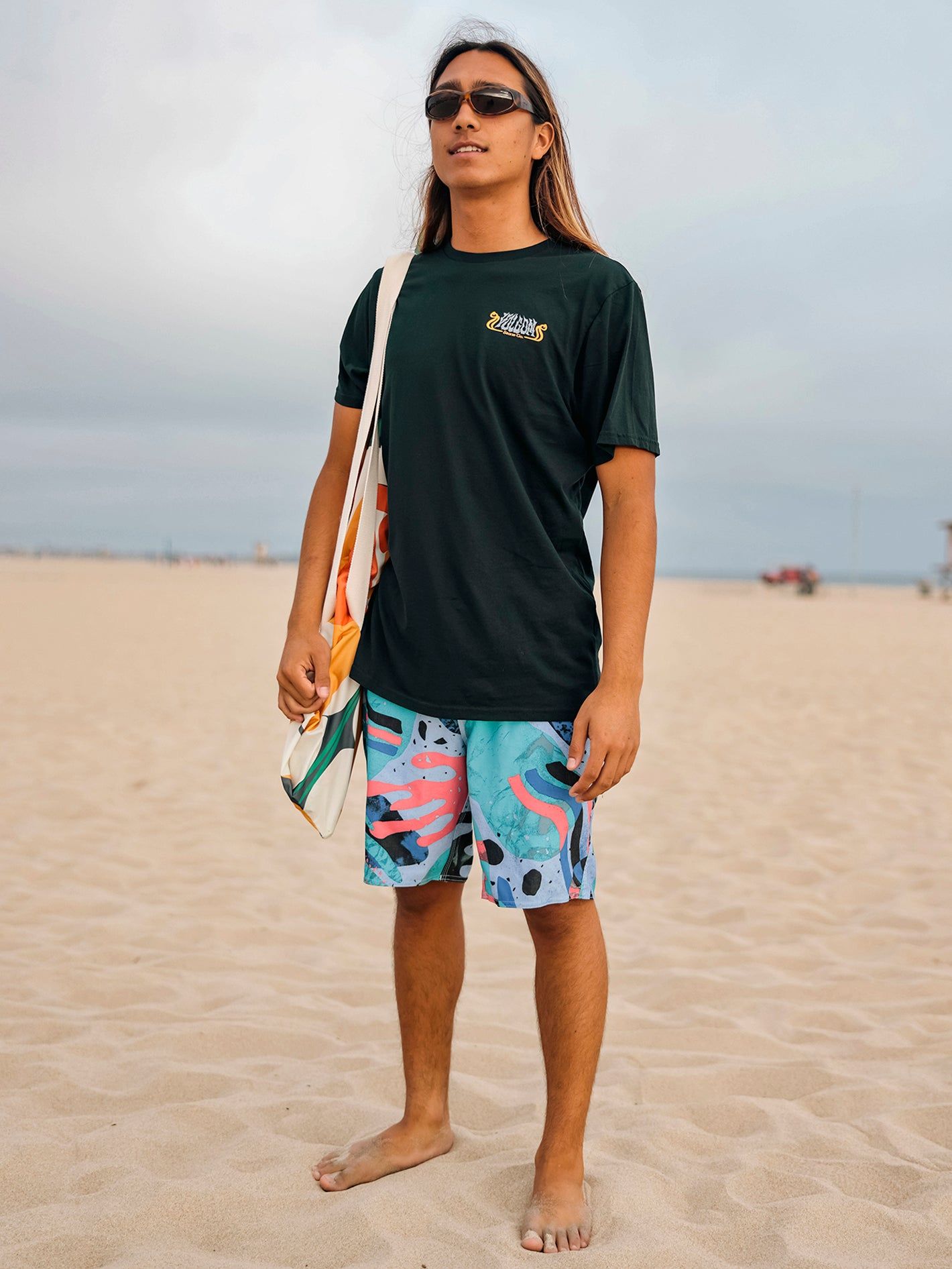 Knife Aquatic Stoney Trunks - Washed Blue sold by Volcom