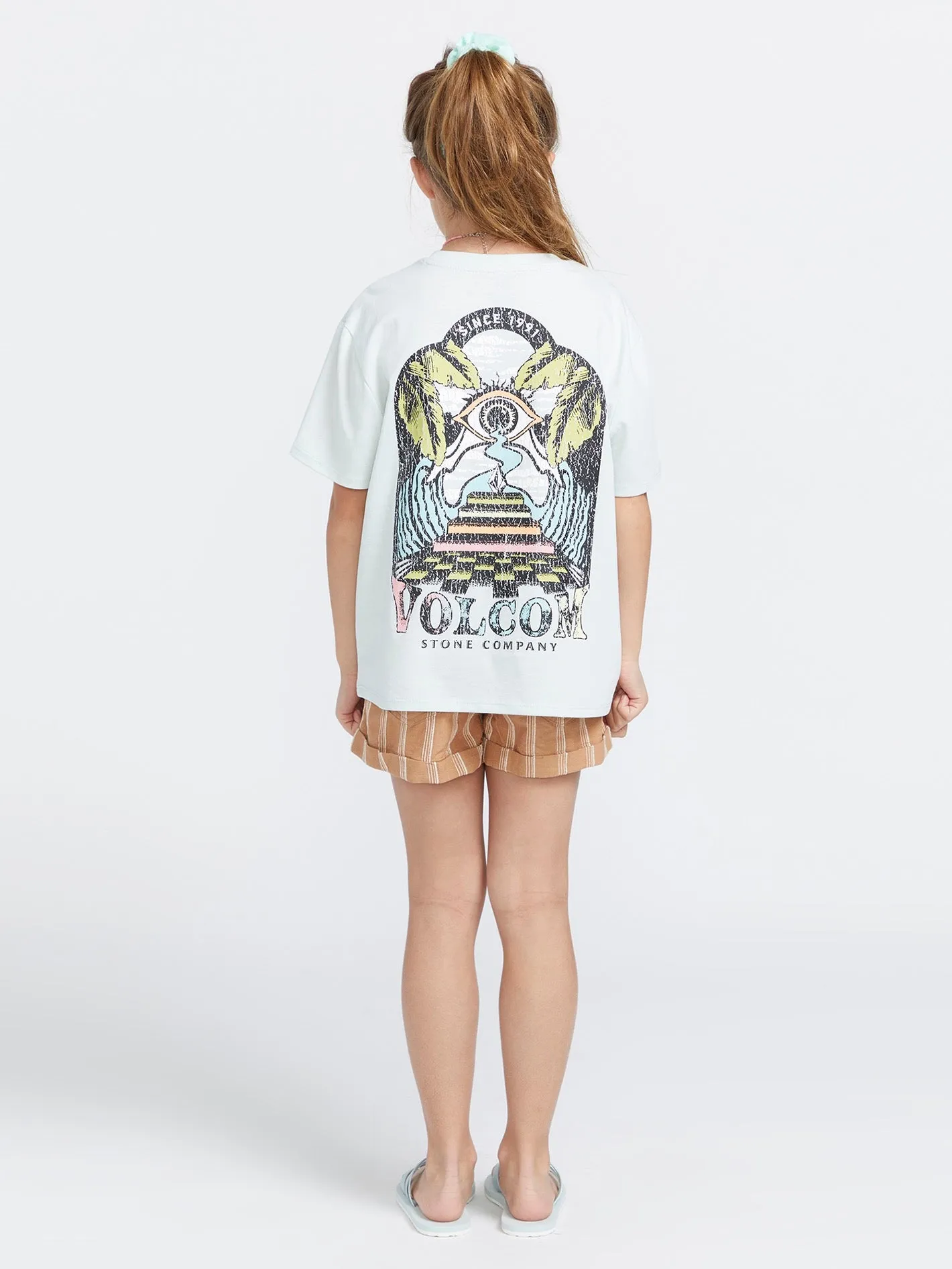 Girls Truly Stoked Bf Tee - Chlorine sold by Volcom product image thumbnail 2