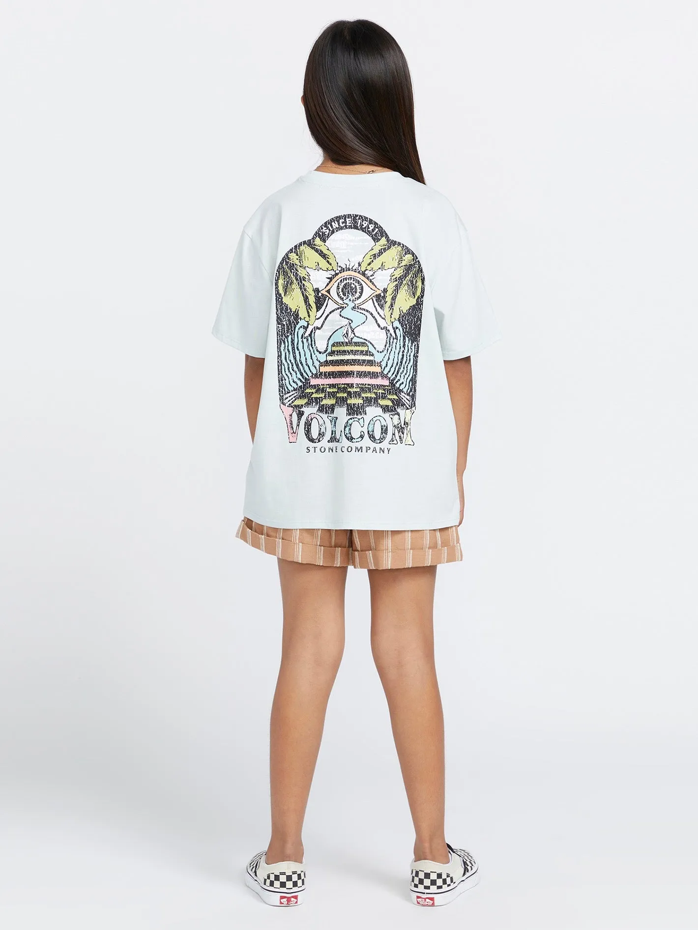 Girls Truly Stoked Bf Tee - Chlorine sold by Volcom product image thumbnail 5
