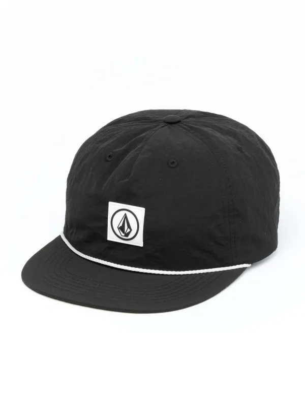 Wave Rider Adjustable Hat - Black sold by Volcom