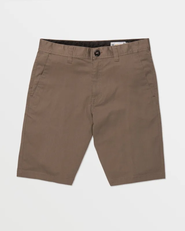 Frickin Modern Stretch Shorts - Mushroom sold by Volcom